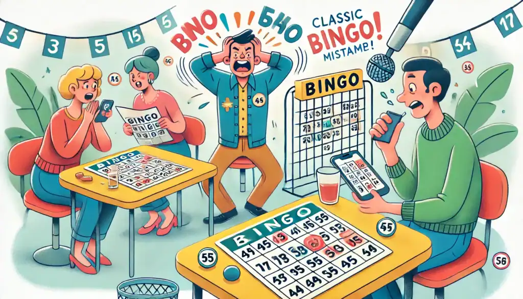 Errores comunes al jugar bingo. como evitarlos