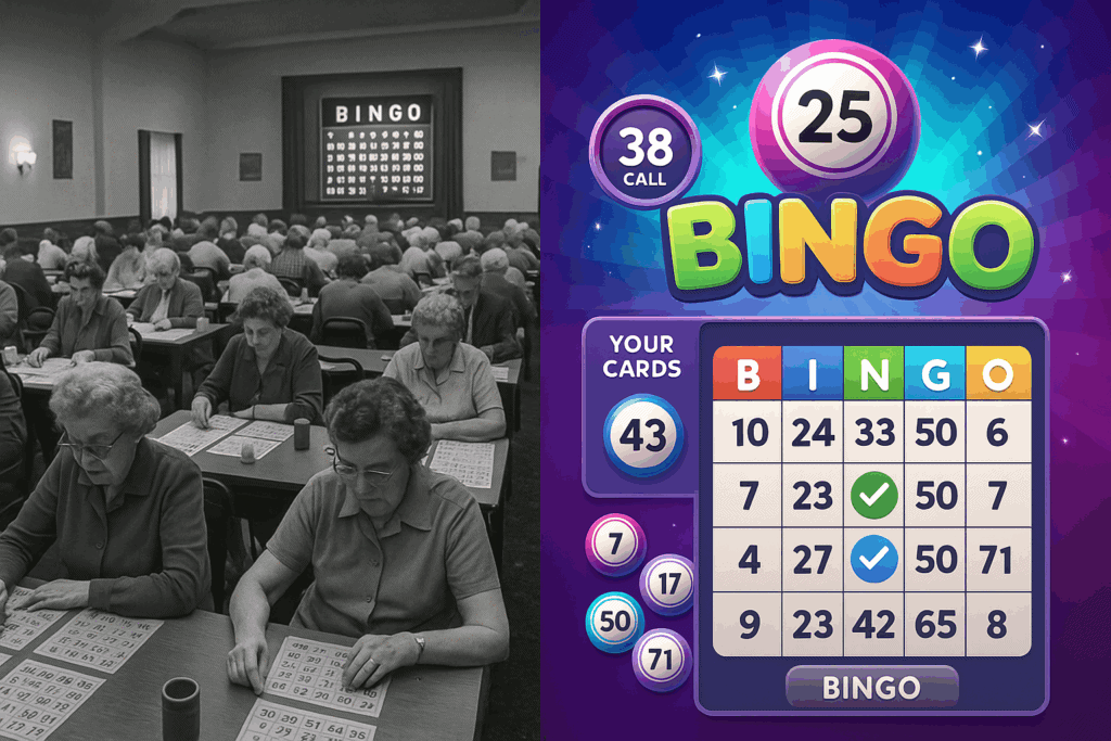 La historia del bingo: de los salones tradicionales al juego en línea