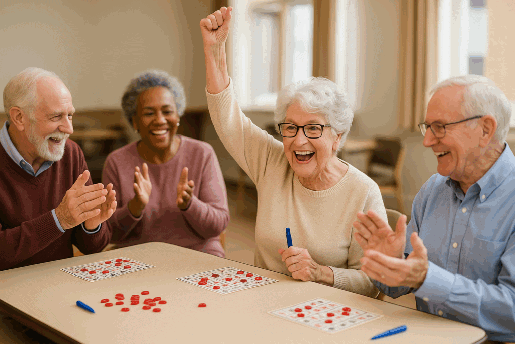 Beneficios del bingo para adultos mayores: entretenimiento y ejercicio mental