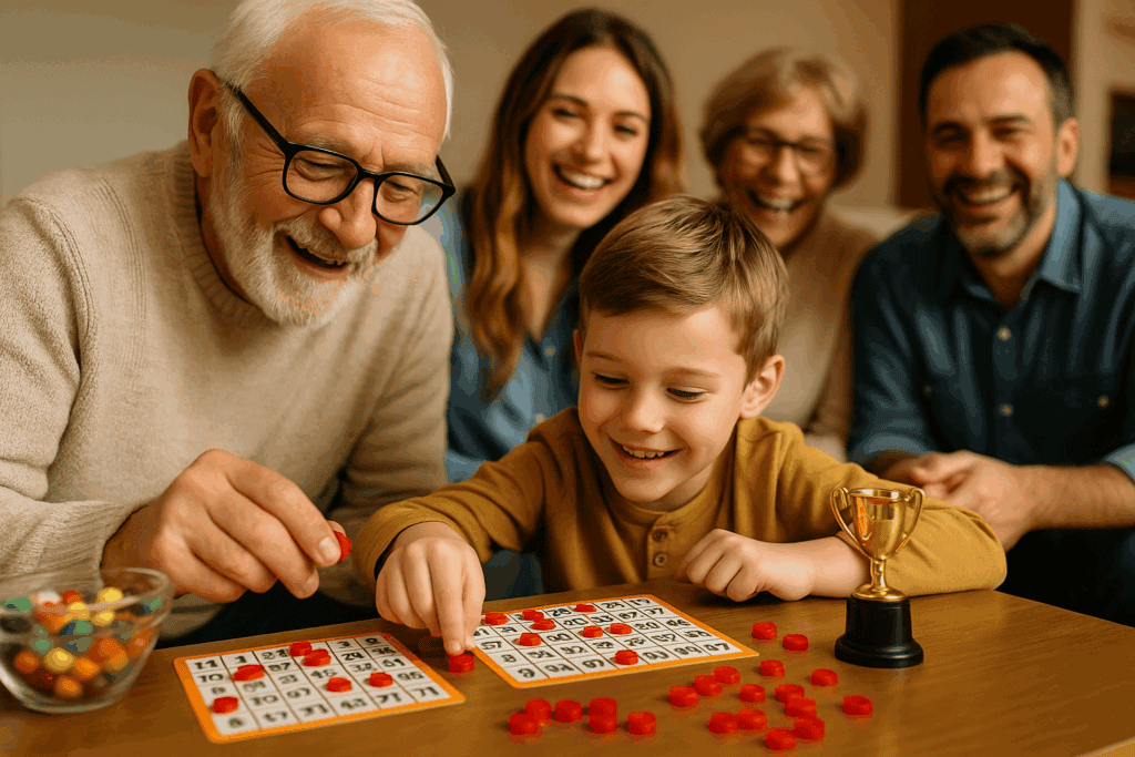 Cómo organizar una noche de bingo en familia: diversión para todas las edades