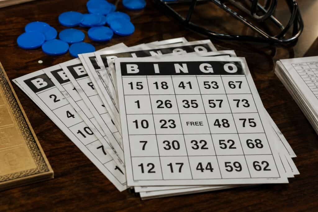 Cartones de bingo para jugar en casa