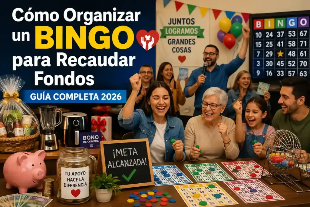 Cómo Organizar un Bingo para Recaudar Fondos (Guía Completa 2026)